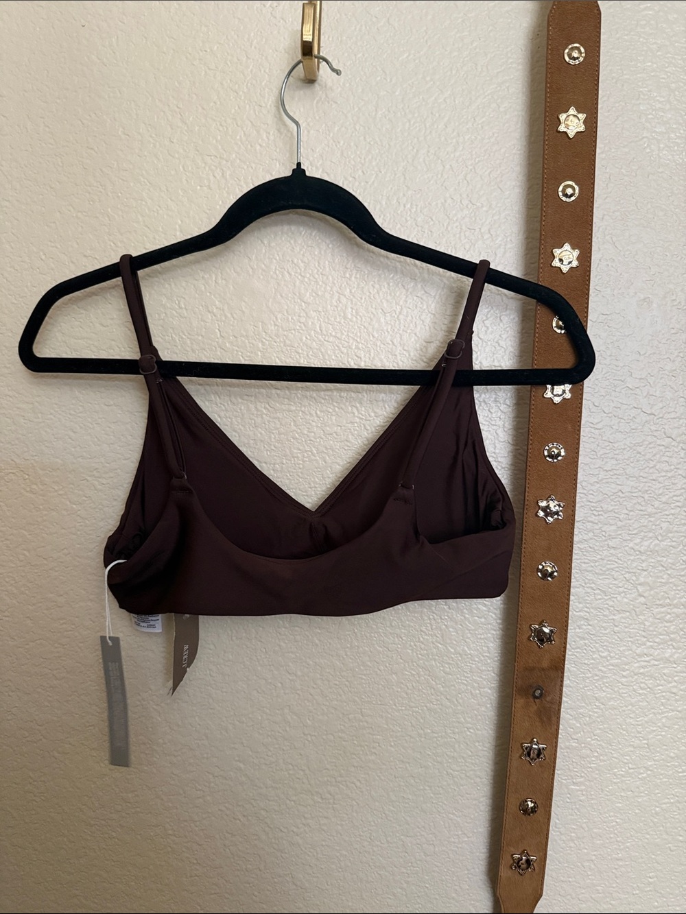 Lana bikini top in Classic Sculpt™ in brown - Picture 6 of 6